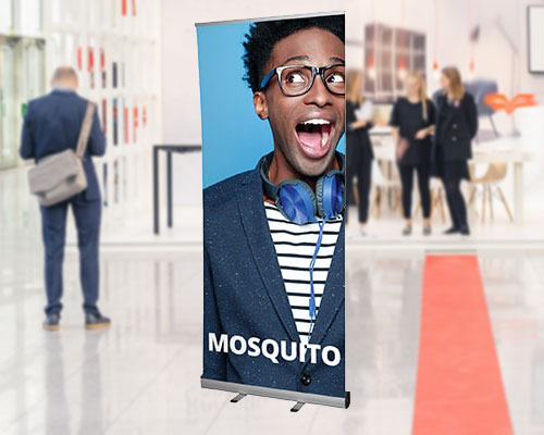 Mosquito Banner - Roller Banner - Banner Stand