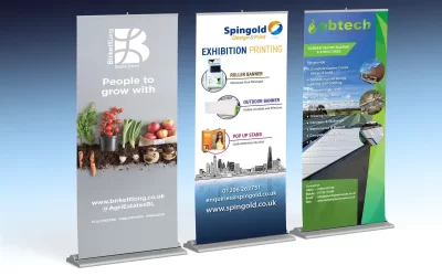 Drive Conversions with Roller Banners in Colchester