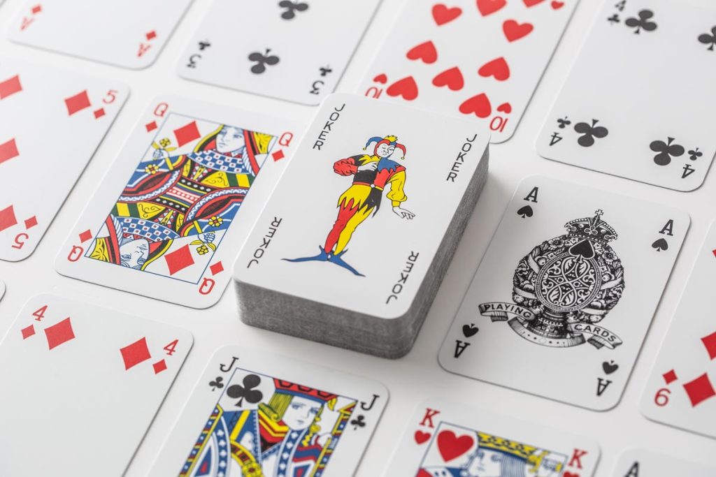 history of playing cards - joker playing cards
