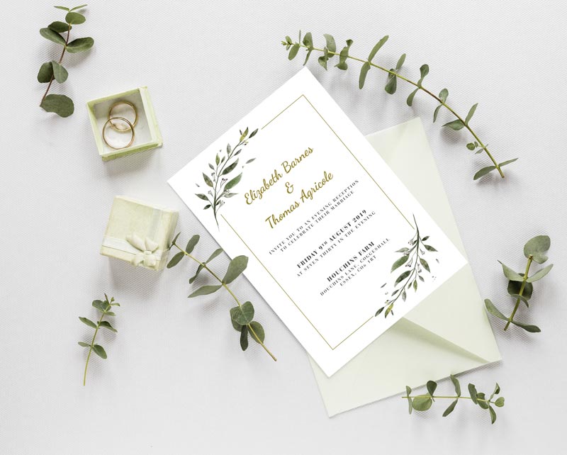 Elegant Wedding Stationery - wedding invites