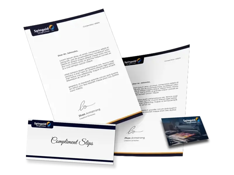 business stationery spingold