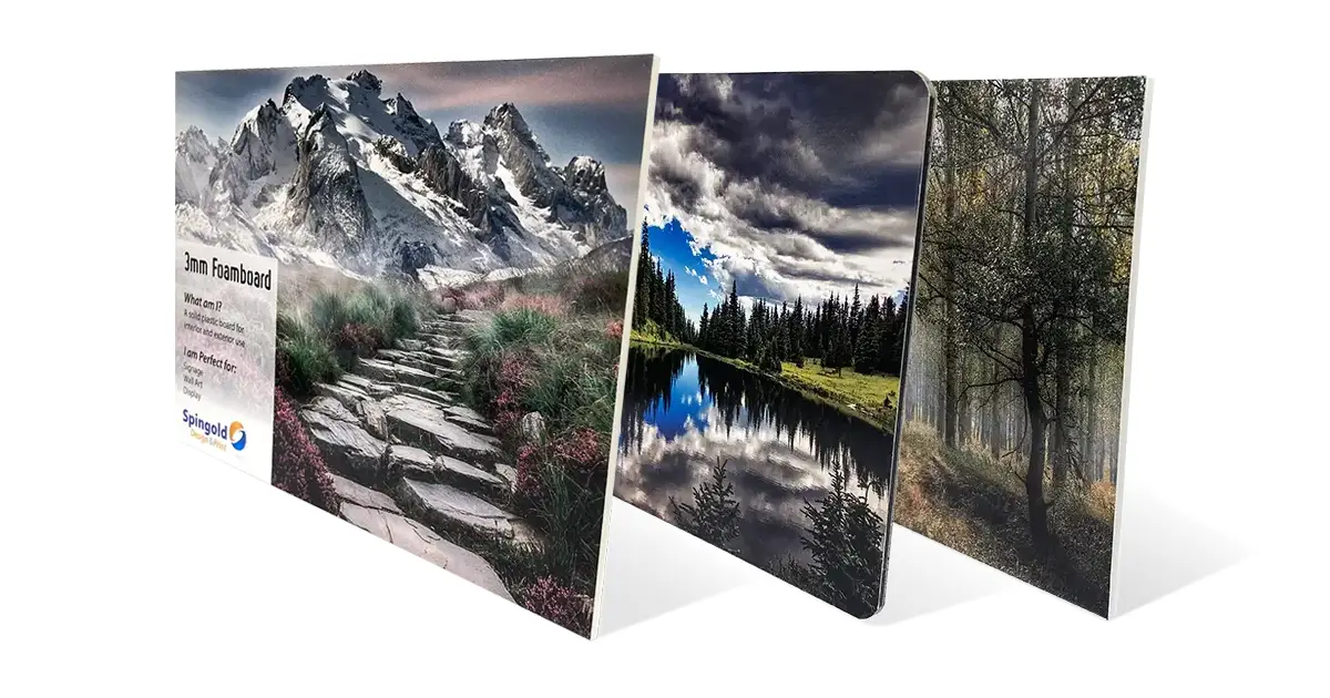 foam board display panels